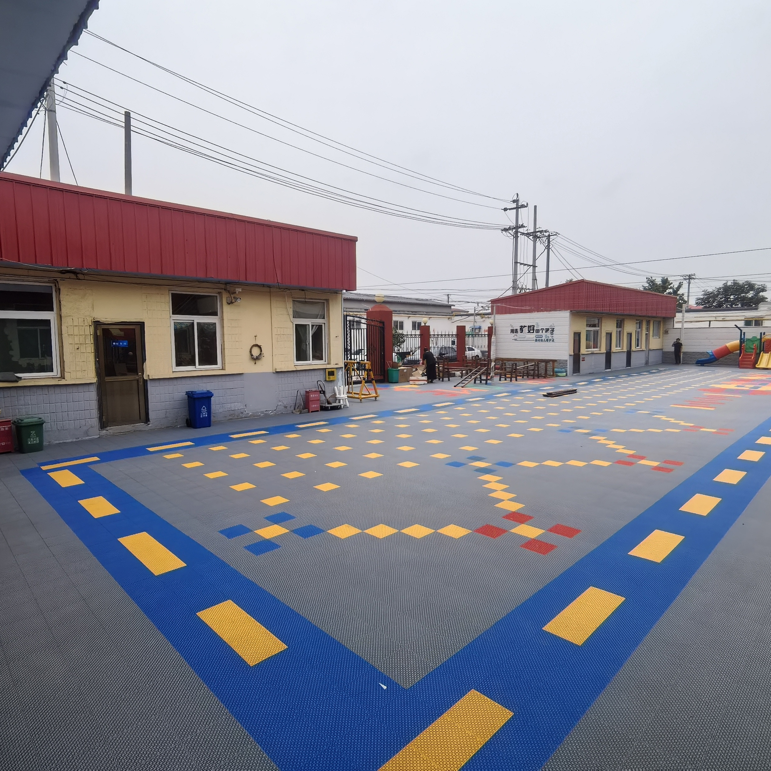 OEM Customized Indoor/Outdoor  - Outdoor Sport Court Flooring 리뷰 및 가격