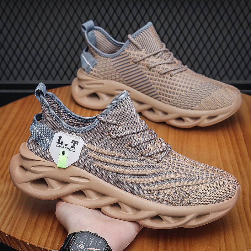 Porous Mesh Upper Men Sneakers - Outdoor Sport With Sticks 리뷰 및 가격