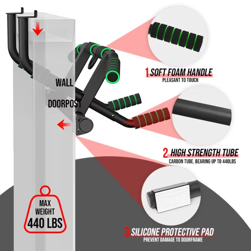 Multi-grip Pull up Bar Doorway - Chin Bar Doorway 리뷰 및 가격