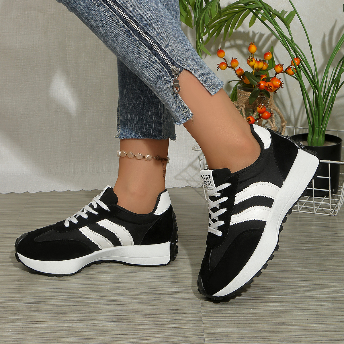 Women Sneakers Spring New Casu - Outdoor Sport With Sticks 리뷰 및 가격